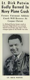 Lt. Dick Potvin Navy Crash